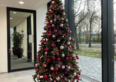 kerstboom kantoor