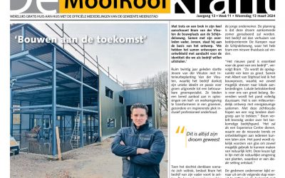 Ons nieuwe pand op de voorpagina!