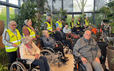 Speciaal bezoek in onze showroom