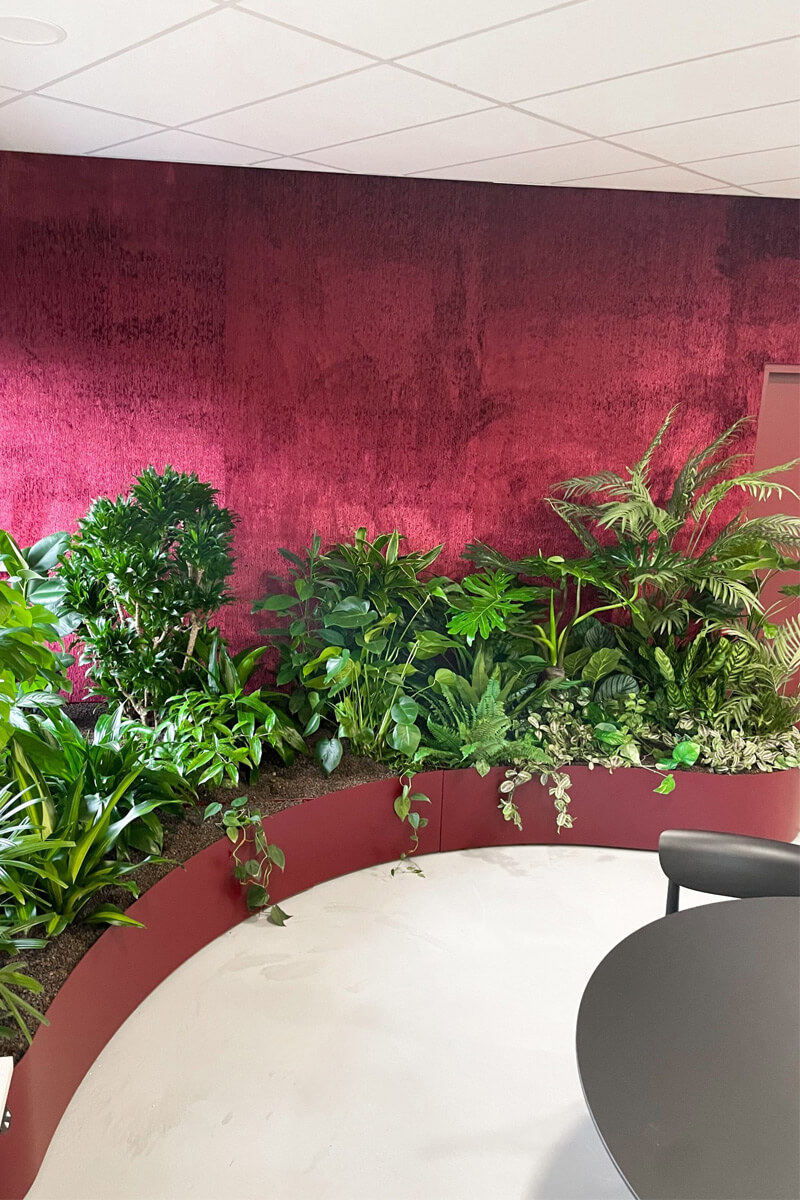 Combinatie-kunst-en-echte-planten Combinatie-kunst-en-echte-planten